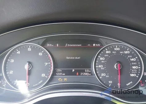 2012 Audi A7 Premium from USA, damaged, VIN WAUSGAFC6CN006028